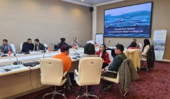 Sustainable tourism training in Osh